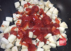 番茄酱馒头丁的做法图解5