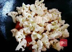 西红柿炒菜花的做法图解6