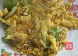 大葱鸡蛋的做法图解4