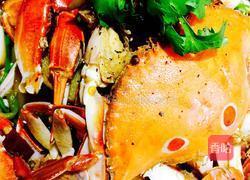 姜葱炒花蟹的做法图解6