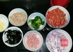 鸡肉番茄芝士焗饭的做法图解1