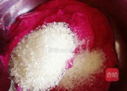 火龙果皮蒸蛋糕(半成品)的做法图解6