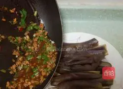Illustration of how to make steamed eggplant 14