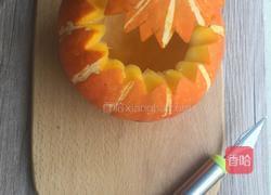 蚝油猪肚南瓜盅的做法图解7