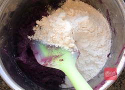 芝士紫薯饼的做法图解4