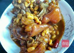 黄豆闷猪蹄的做法图解8