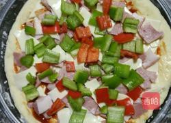 培根大虾披萨的做法图解8