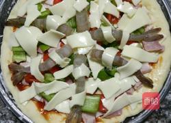 培根大虾披萨的做法图解11