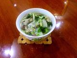 青菜炒菇