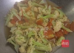 番茄烩花菜的做法图解8