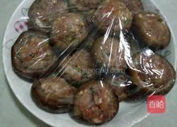 香菇酿肉的做法图解6