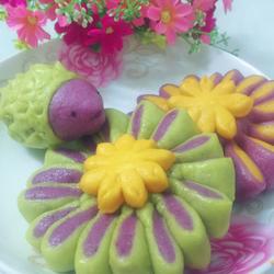 野菊花（配刺猬）的做法[图]
