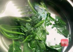 菠菜拌油豆皮的做法图解4