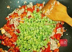 小炒豆角的做法图解5