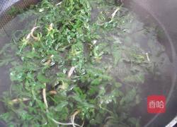 荠菜渣豆腐的做法图解2