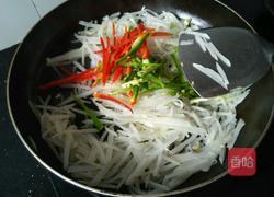 酸辣萝卜丝的做法图解4