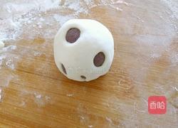 金钱黑米面豆沙包的做法图解10