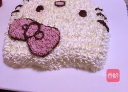 HelloKitty蛋糕的做法图解11