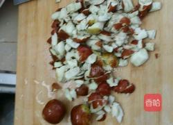 玉米黄面枣馒头的做法图解3