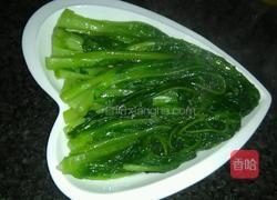 蒜茸淋油麦菜的做法图解4