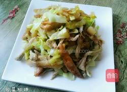 包菜炒饼的做法图解10