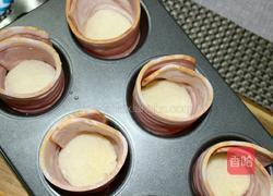 培根芝士鸡蛋卷的做法图解3