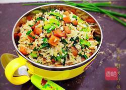 芥菜腊肉炒饭的做法图解20