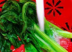 芥菜腊肉炒饭的做法图解3