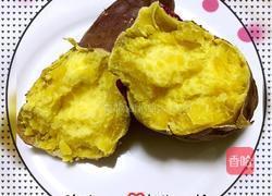 烤番薯【微波炉版】的做法图解6