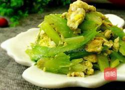 芹菜炒鸡蛋的做法图解7