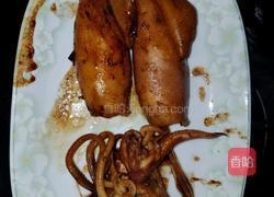 酱油焗鲜鱿鱼的做法图解3