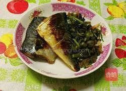 杭椒煎鲭鱼的做法图解4