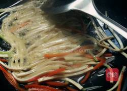 香干炒茼蒿的做法图解5