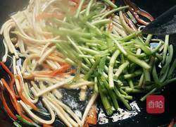 香干炒茼蒿的做法图解6