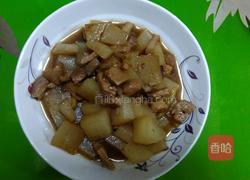 红烧白萝卜的做法图解5
