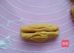 南瓜杂粮小花卷的做法图解11