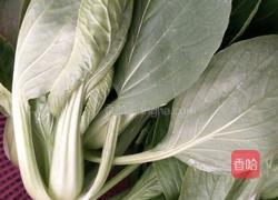 蚝油香菇青菜的做法图解1