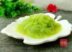 素炒莴笋的做法图解7