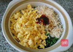 韭菜鸡蛋虾皮饺子的做法图解7