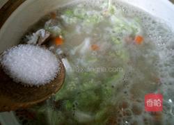 蔬菜猪肝粥的做法图解14