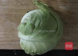 包菜粉丝的做法图解1