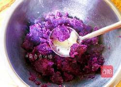 紫薯糯米小饼(烤箱版)的做法图解4