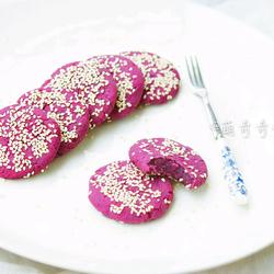 紫薯糯米小饼（烤箱版）的做法[图]
