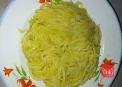 清炒佛手瓜的做法图解6