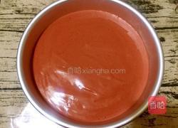 红丝绒蛋糕(八寸)的做法图解12