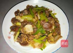 香芹炒鸭胗的做法图解9