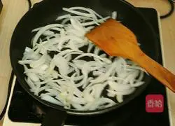 Illustration of how to make Japanese onion soup with fat beef 3