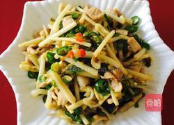 辣炒花生芽的做法图解6