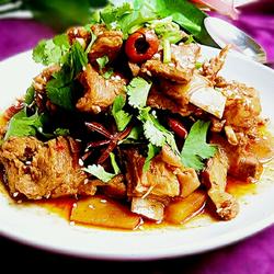 红烧香辣羊排的做法[图]