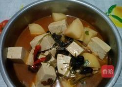 土豆木耳炖豆腐的做法图解8